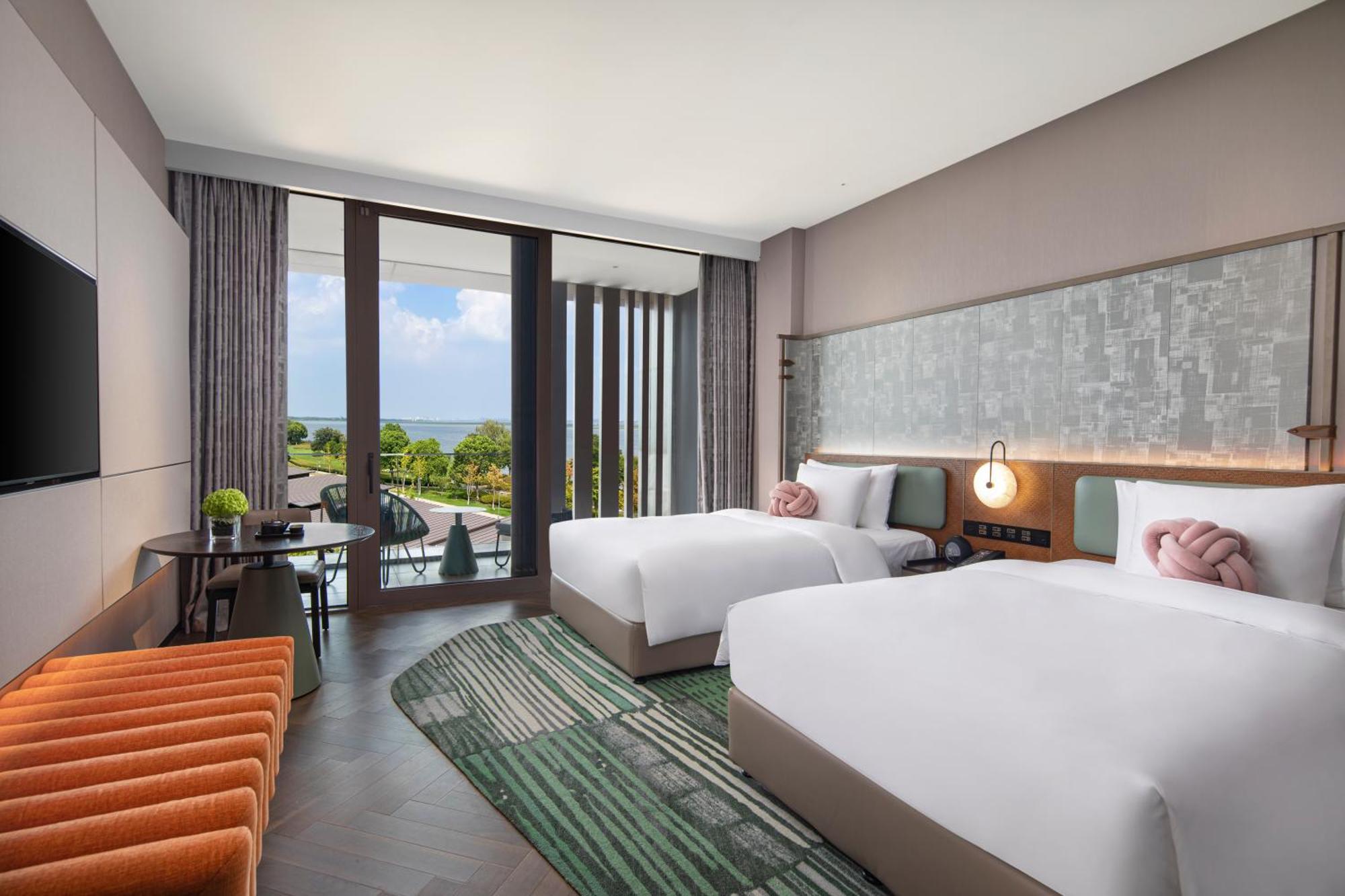Hotel Indigo Suzhou Yangcheng Lake By Ihg Suzhou (Jiangsu) Exterior foto