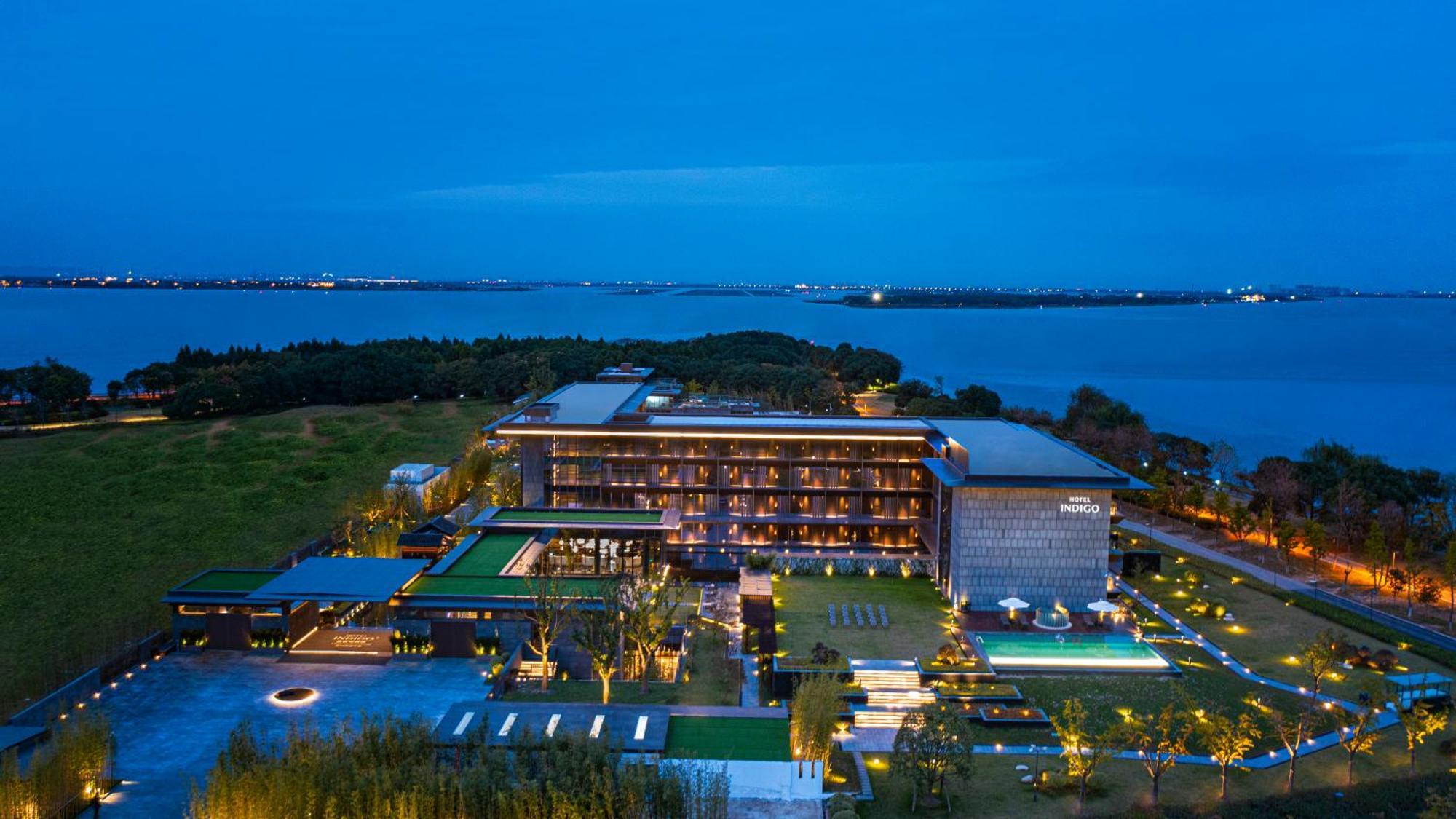 Hotel Indigo Suzhou Yangcheng Lake By Ihg Suzhou (Jiangsu) Exterior foto